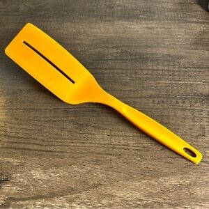 Vintage Foley Yellow Nylon Slotted Spatula Turner USA Kitchen Utensil 12”